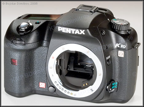 pentax k10d digital camera