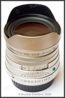 FA 31/1.8 AL ED Limited | The K-Mount Page